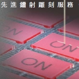 镭射LED带灯开关展示