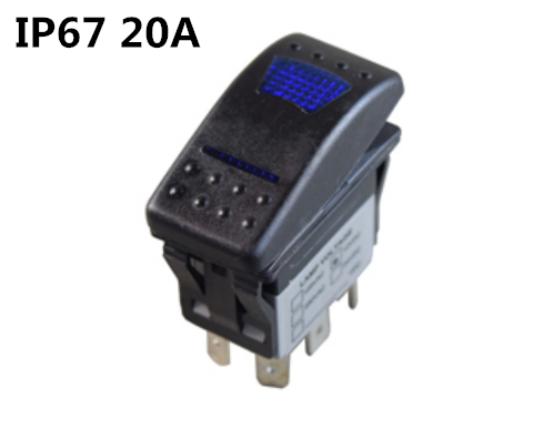 X5 IP67防尘防水翘板开关