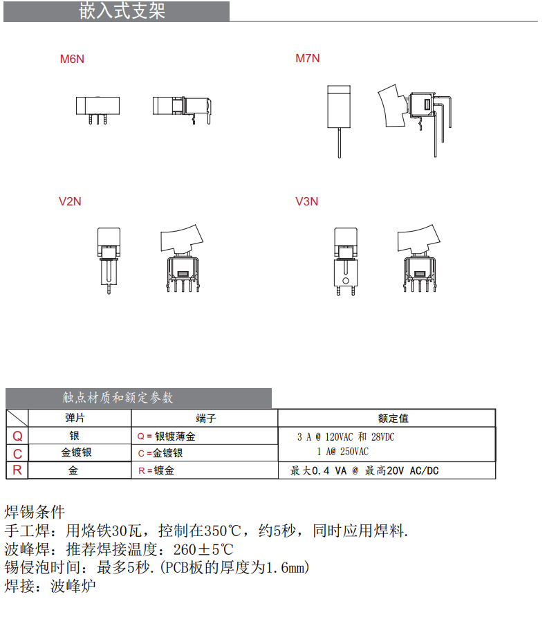 UL认证翘板开关