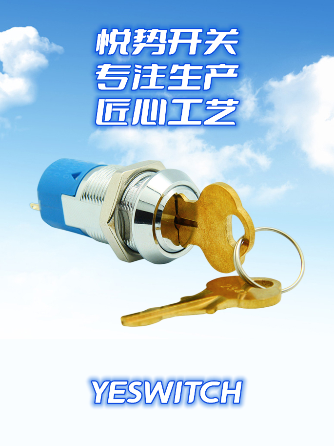 双抽钥匙开关 双抽钥匙开关