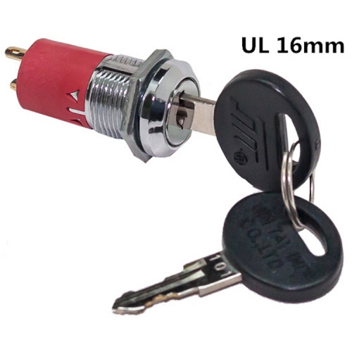 直径16mm电源锁,UL认证